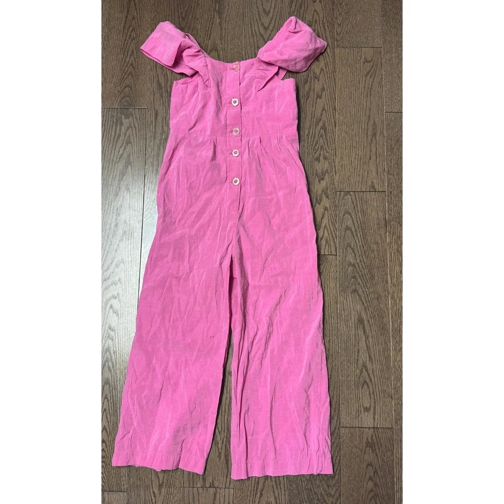 Zara girl pink jumpsuit size 9 - Picture 2 of 5